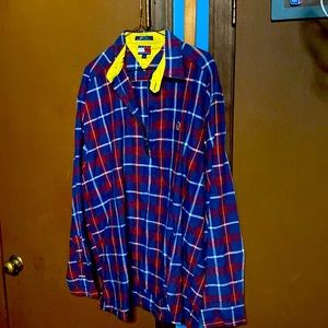 Tommy Hilfiger long sleeve collared shirt